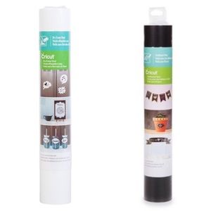 New SET of 2 Cricut Vinyl 12" x 48" -1 Chalkboard Vinyl & 1 Dry Erase Vinyl